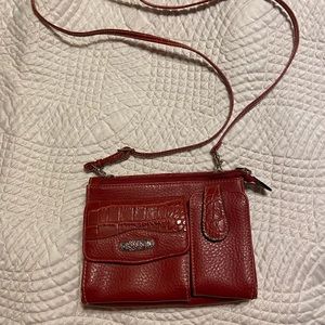 Stead’s Red Shoulder Strap Purse